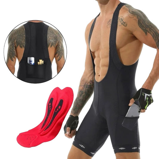 High-Performance Cycling Bib Shorts