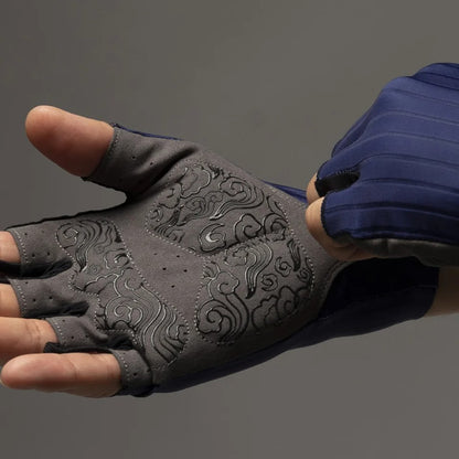 Light Skin Cycling Half Finger Gloves