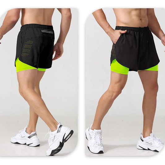 Double Layer Tennis Shorts