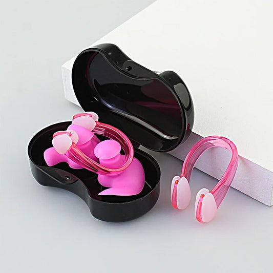 Swim Nose Clip and Ear Plug Set